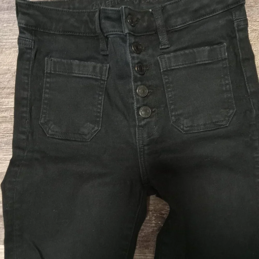 American eagle outfitters size 2 super high rise jeggings - Picture 1 of 6